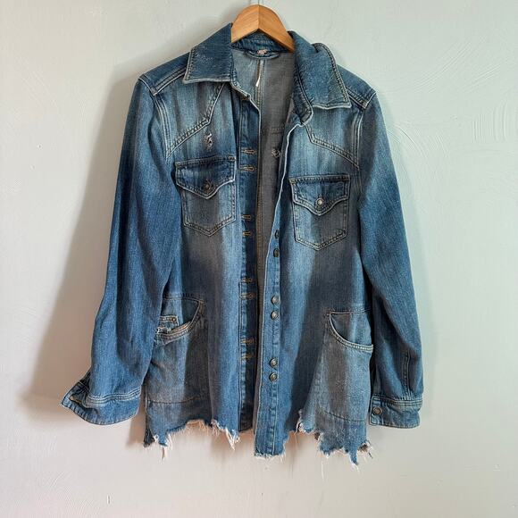 Free People Moonchild Shirt Jacket - Picture 3 of 8